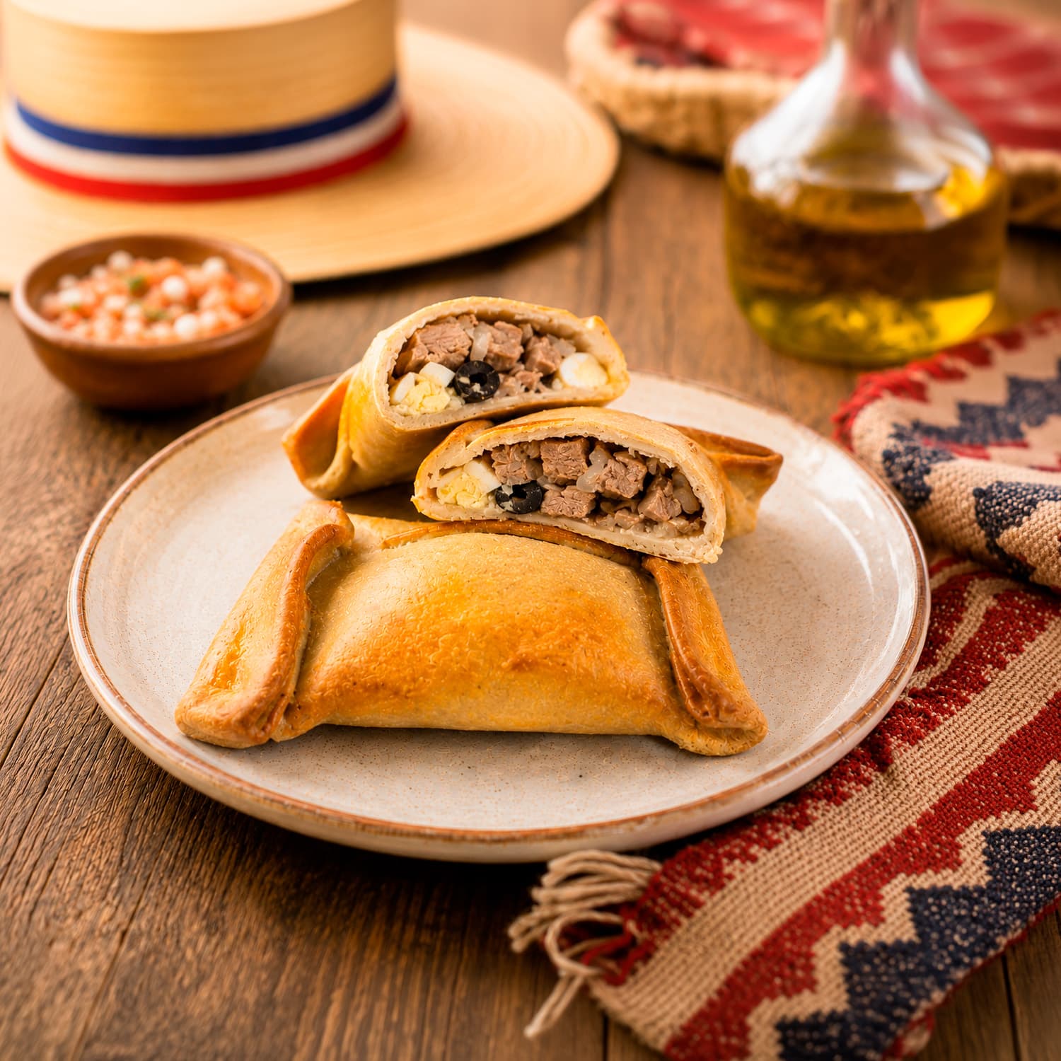 Empanada de Pino Keto con Carne de Ternero de Libre Pastoreo, 4 unidades (680 g)
