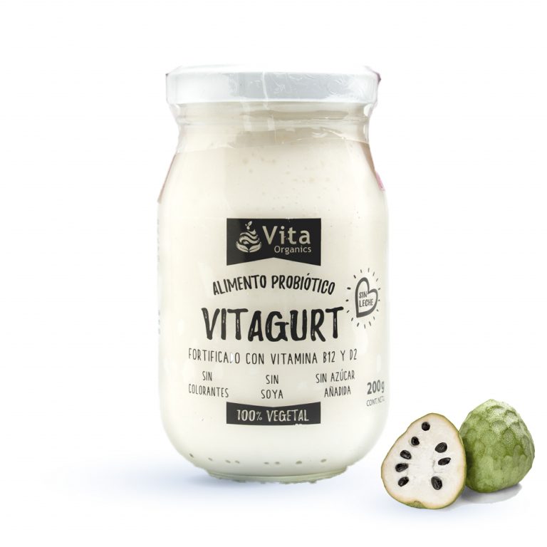 Yogurt Vegano Fortificado con Vitaminas sabor Chirimoya ...